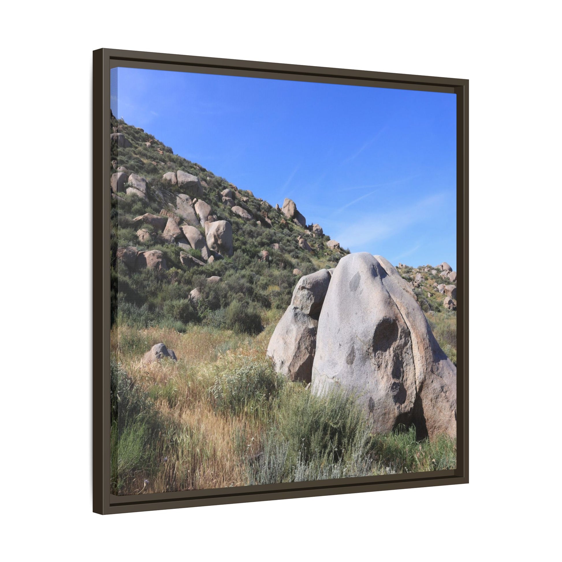 Ancient Stone Guardian - Unique Stretched Canvas Wall Art - Art By Earth
