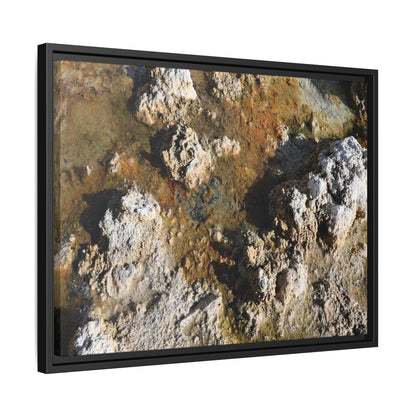 Textural Metamorphosis - Unique Stretched Canvas Wall Art