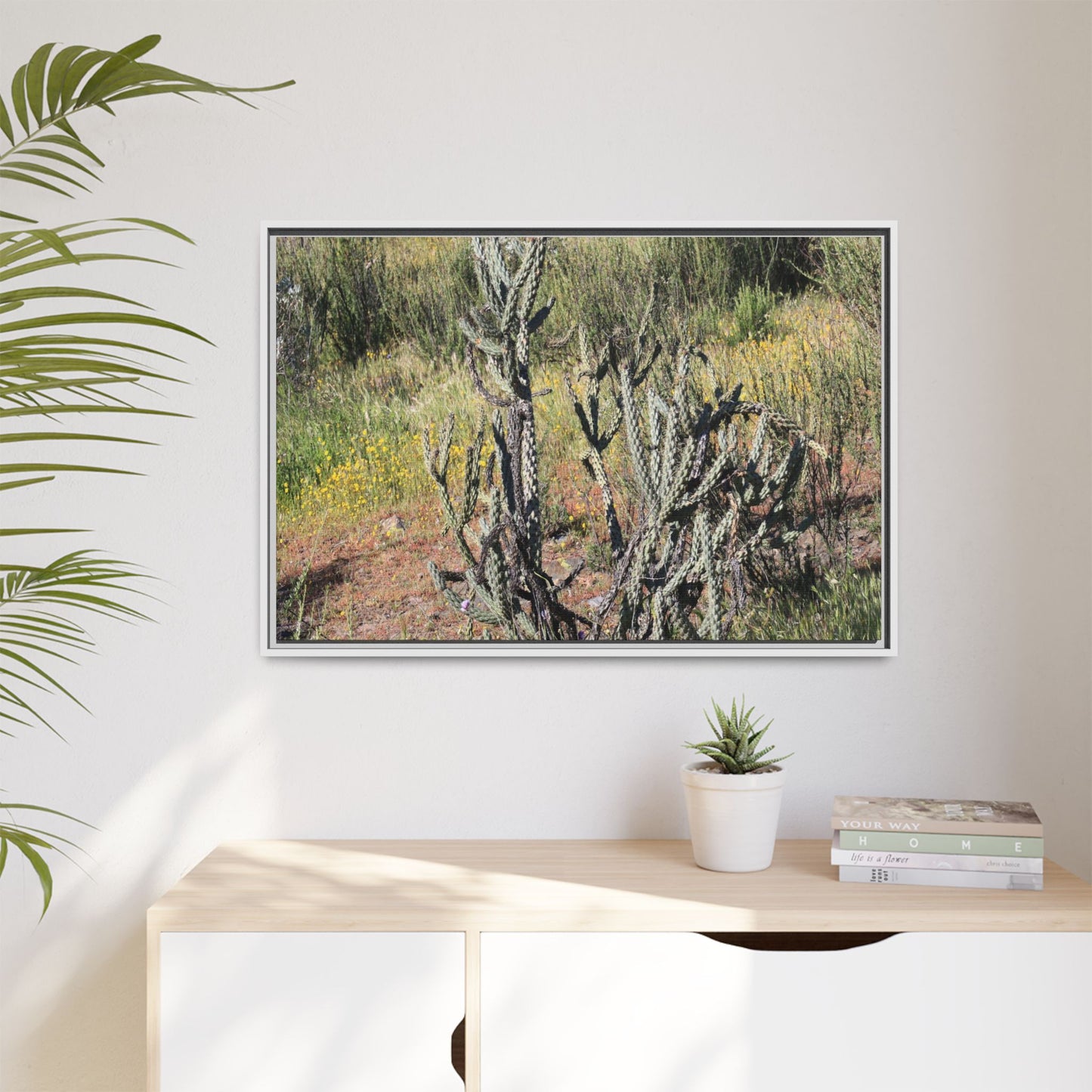 Wildflower Meadow - Unique Stretched Canvas Wall Art - Art By Earth