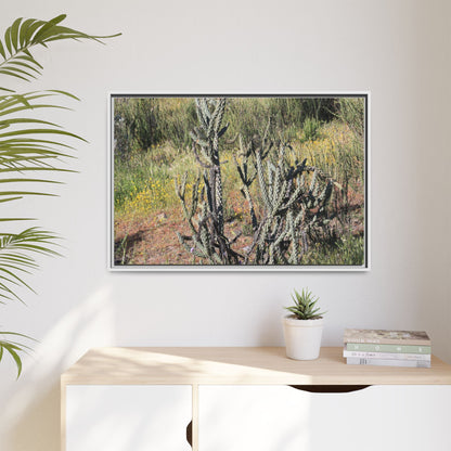 Wildflower Meadow - Unique Stretched Canvas Wall Art - Art By Earth