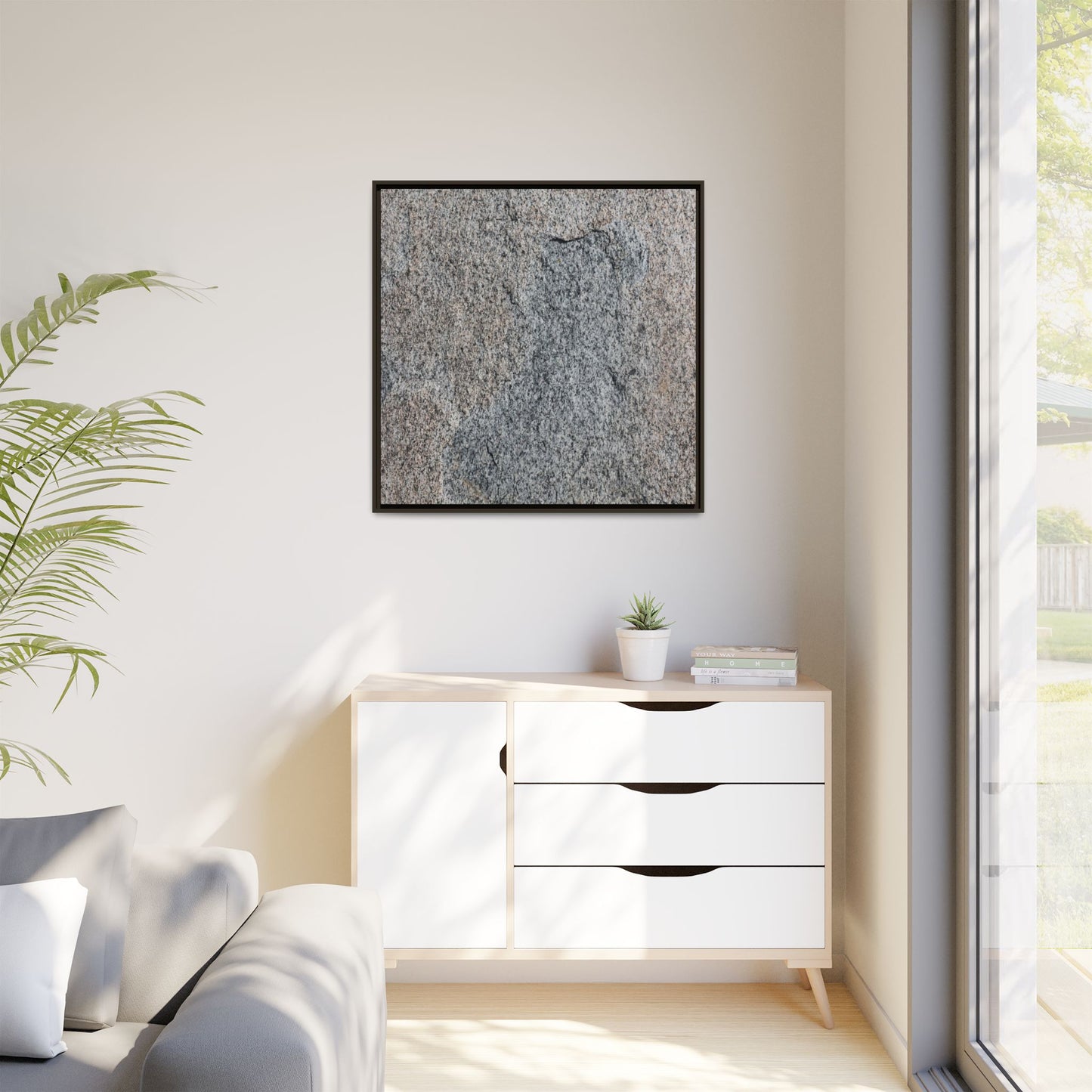 Stone Symphony - Unique Stretched Canvas Wall Art - Art By Earth