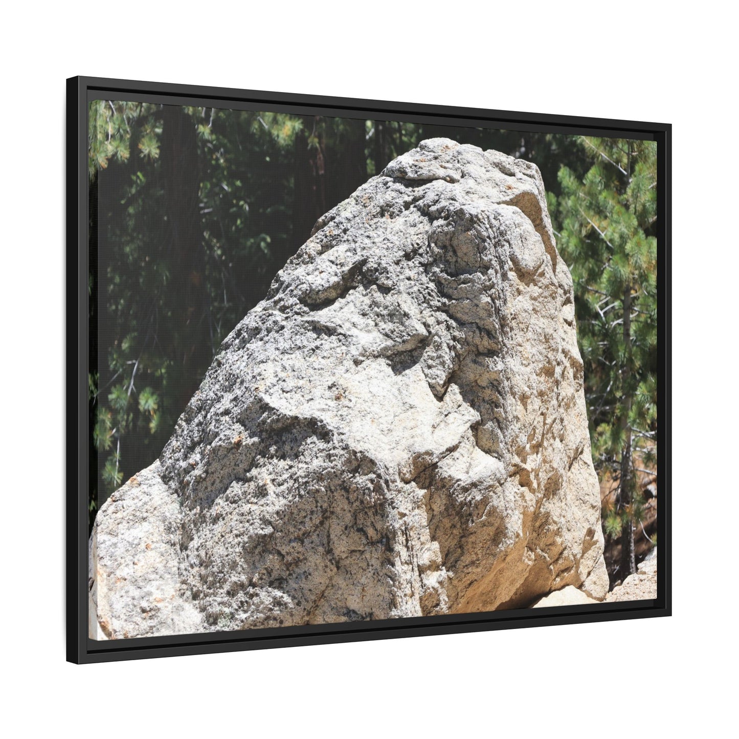 Stone's Silent Whisper - Unique Stretched Canvas Wall Art - Art By Earth