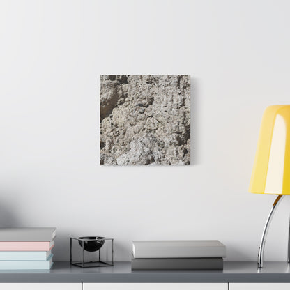 Limestone Symphony - Unique Frameless Canvas Wall Art