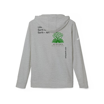 Z - ART BY EARTH HOODIE - adidas Unisex Fleece Hoodie - Art By Earth