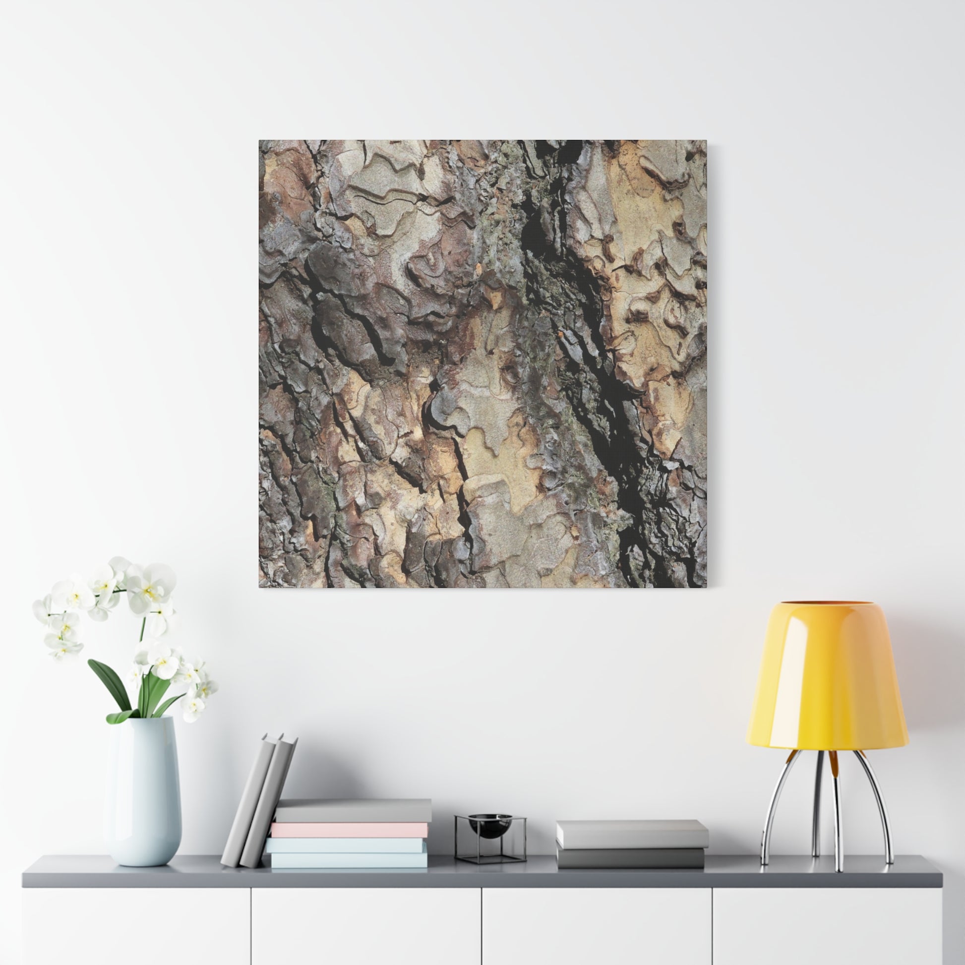 Wooden Labyrinth - Unique Frameless Canvas Wall Art - Art By Earth
