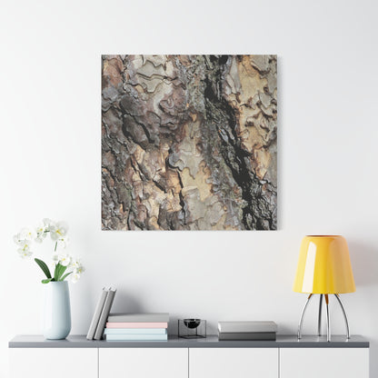 Wooden Labyrinth - Unique Frameless Canvas Wall Art - Art By Earth