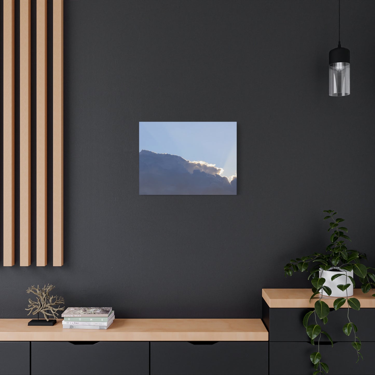Cloud Mountain - Unique Frameless Canvas Wall Art
