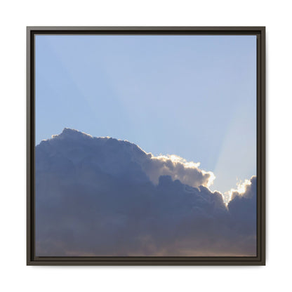 Cloud Divide - Unique Stretched Canvas Wall Art - Art By Earth