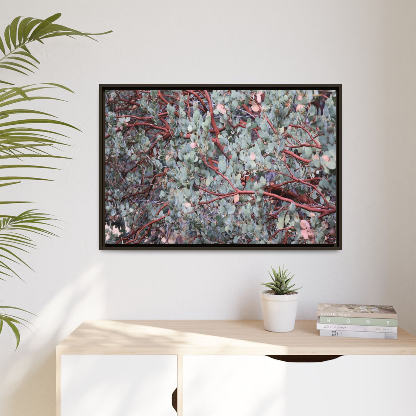 Whispers of Sage - Unique Stretched Canvas Wall Art - Art By Earth