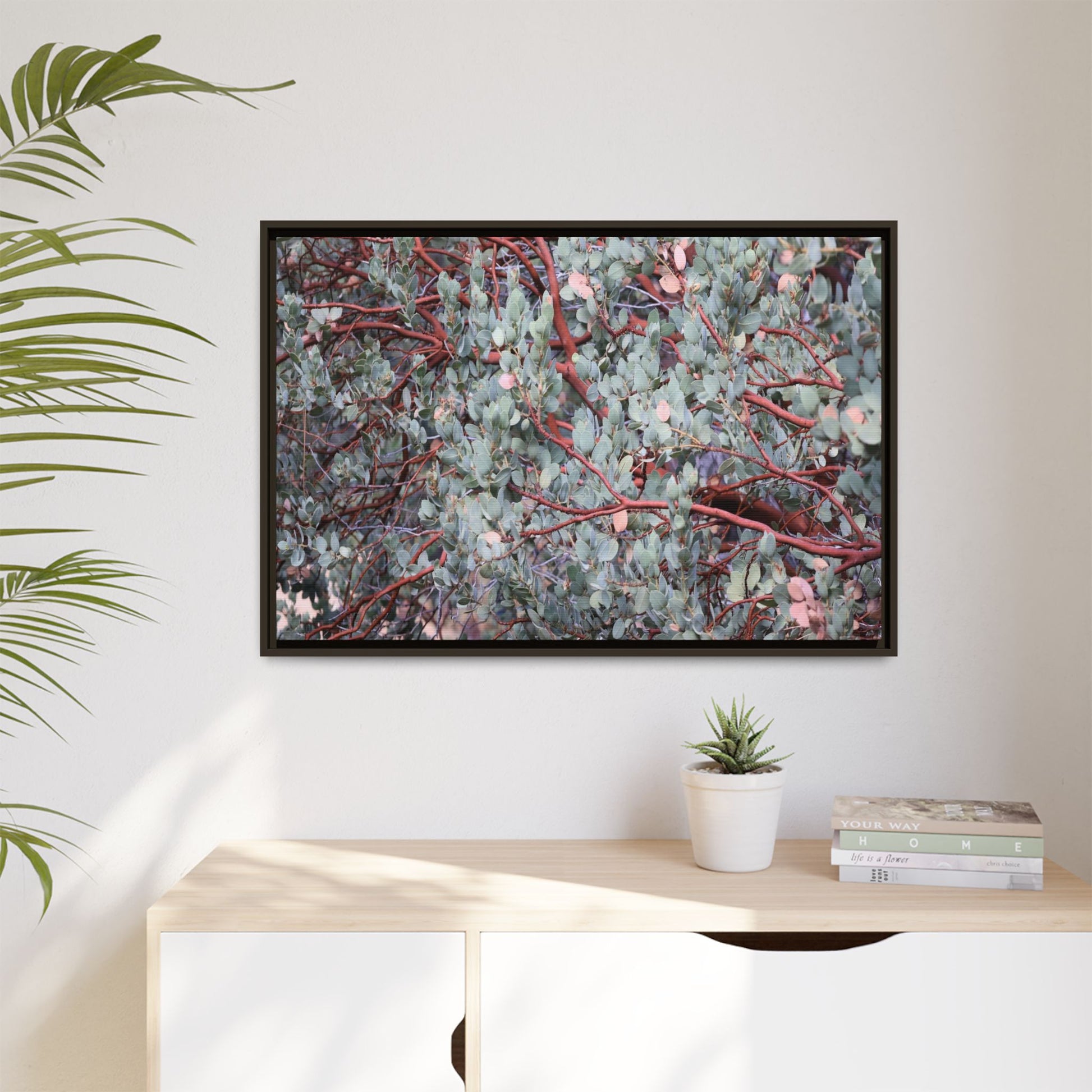 Whispers of Sage - Unique Stretched Canvas Wall Art - Art By Earth