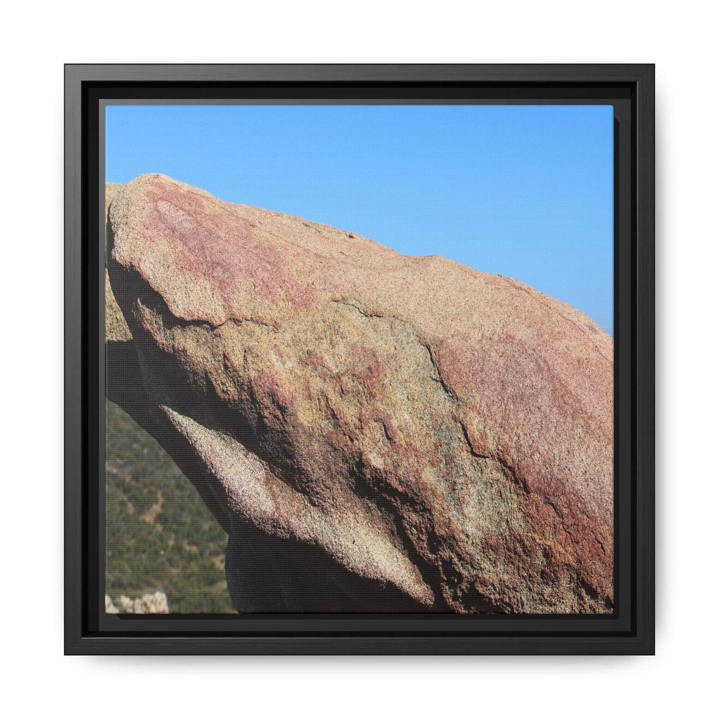 Sleeping Stone - Unique Stretched Canvas Wall Art - Art By Earth