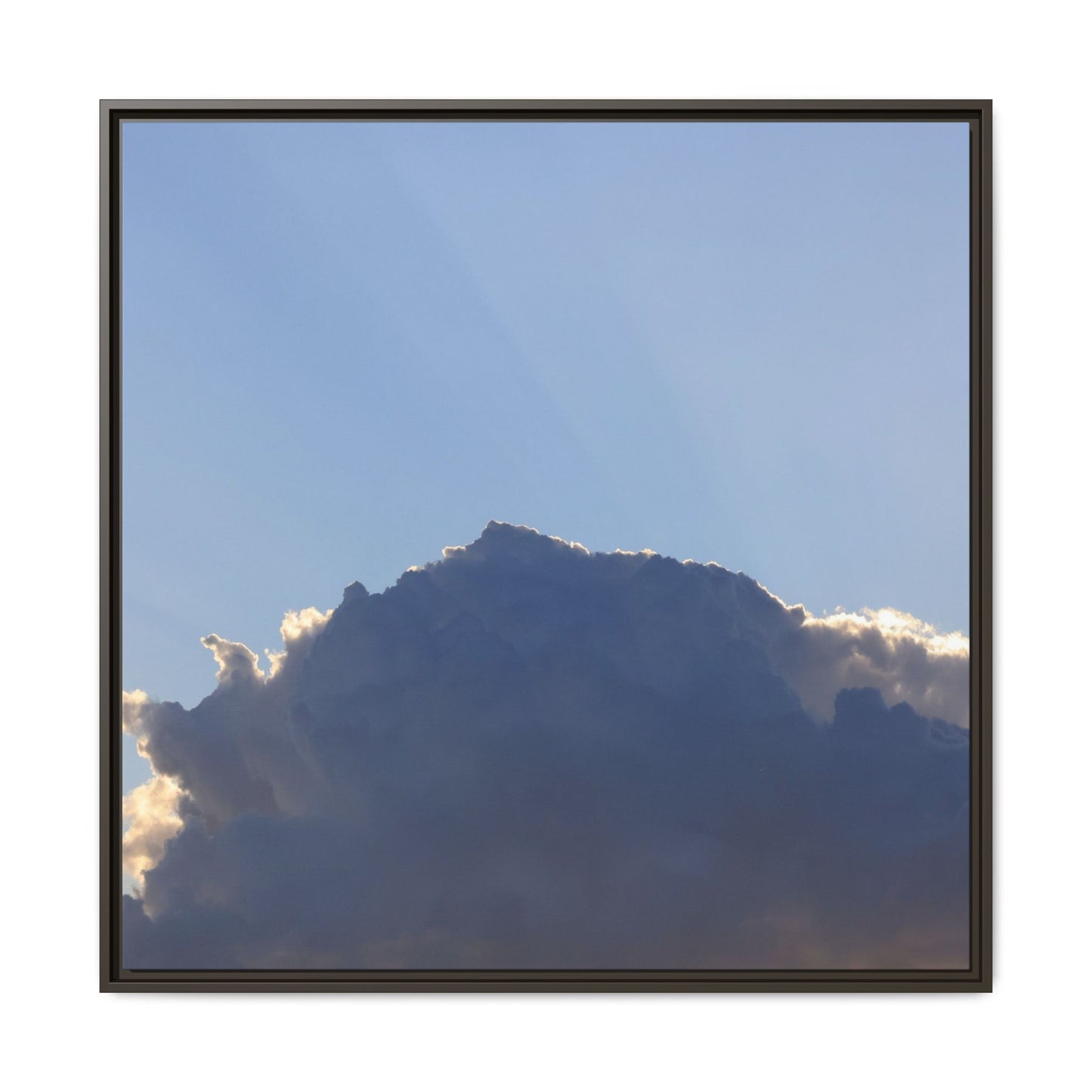 Cumulus Majesty - Unique Stretched Canvas Wall Art
