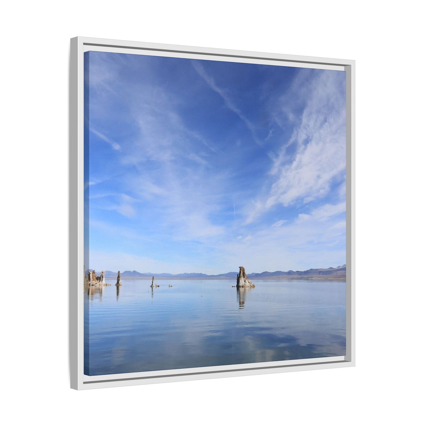 Whispers of Stillness - Unique Stretched Canvas Wall Art