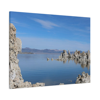 Echoes of Stone and Water - Unique Frameless Canvas Wall Art