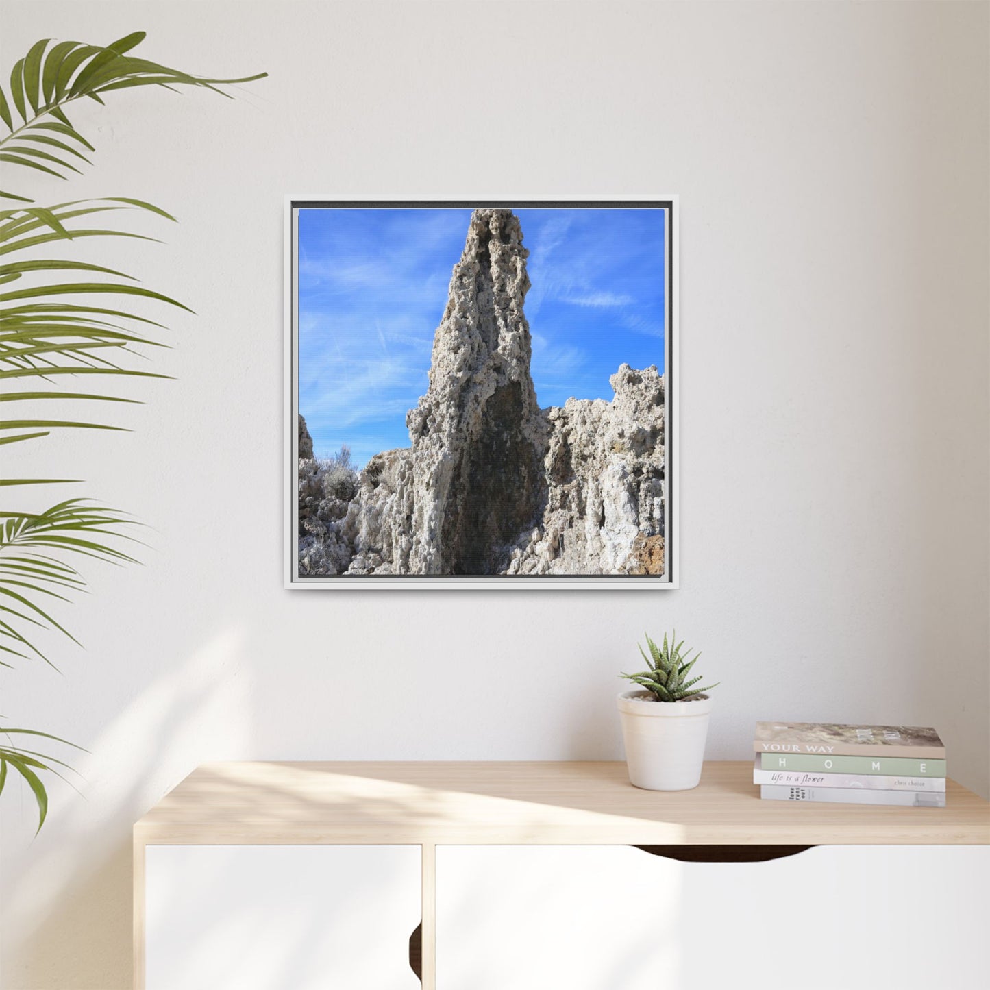 Sentinel of Stone - Unique Stretched Canvas Wall Art