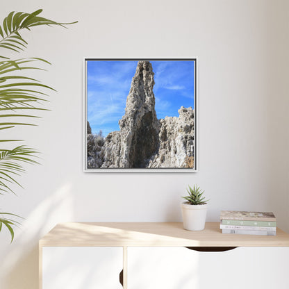 Sentinel of Stone - Unique Stretched Canvas Wall Art