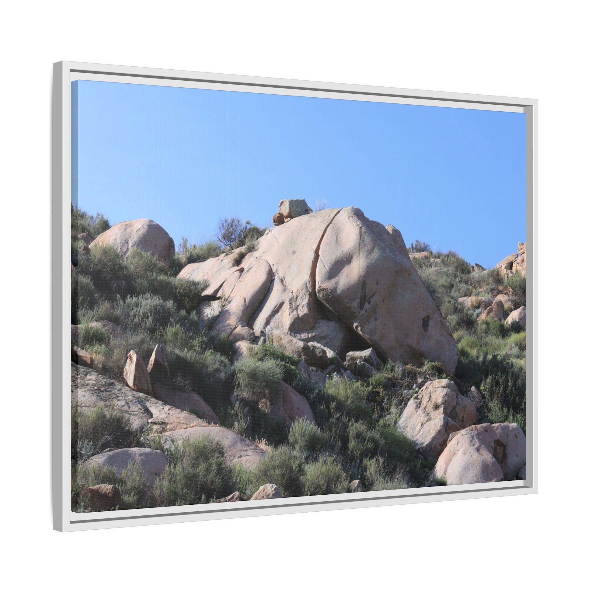 Ancient Stone Landscape - Unique Stretched Canvas Wall Art - Art By Earth