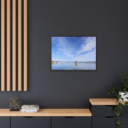 Whispers of Stillness - Unique Stretched Canvas Wall Art