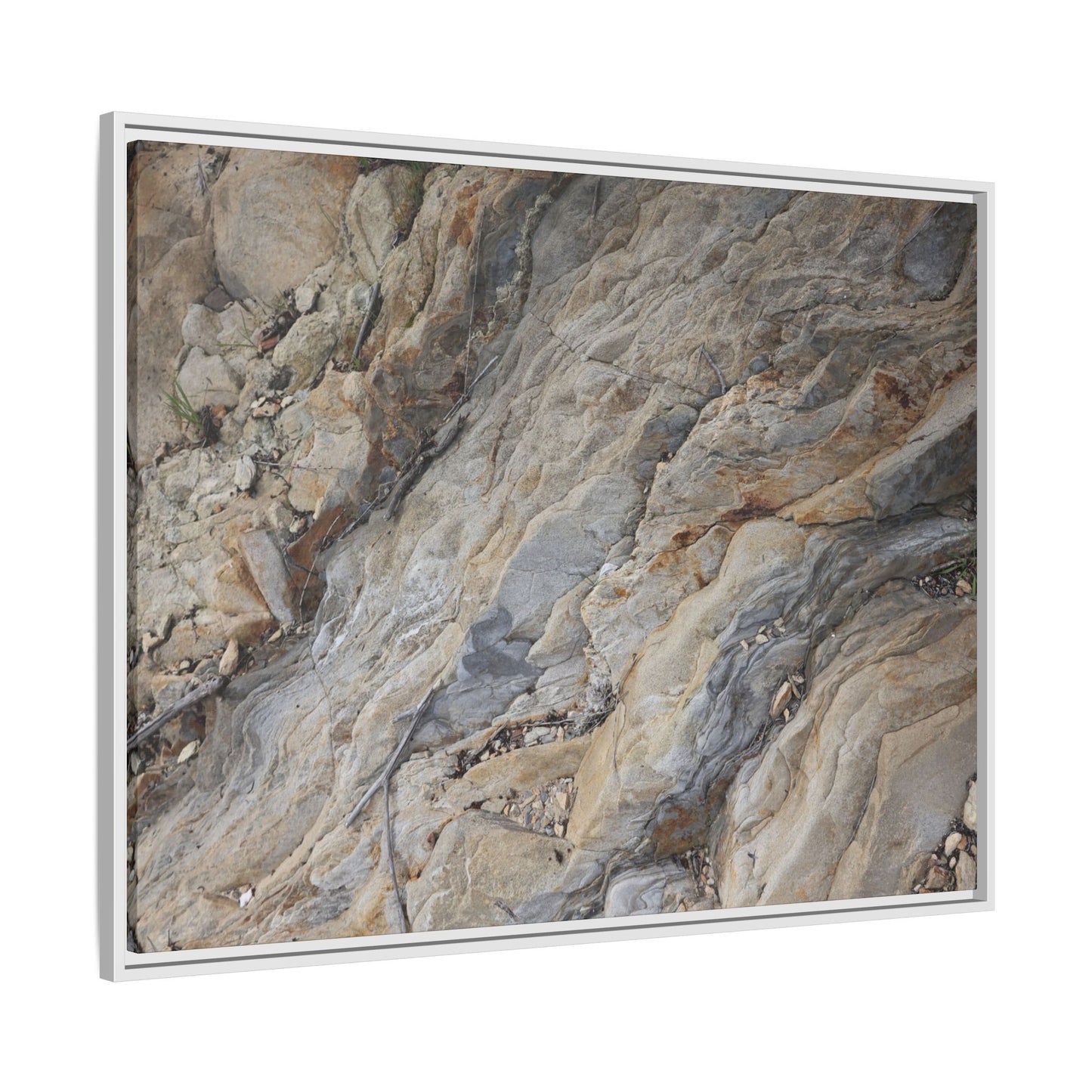 Layers of Earth's History - Unique Stretched Canvas Wall Art - Art By Earth