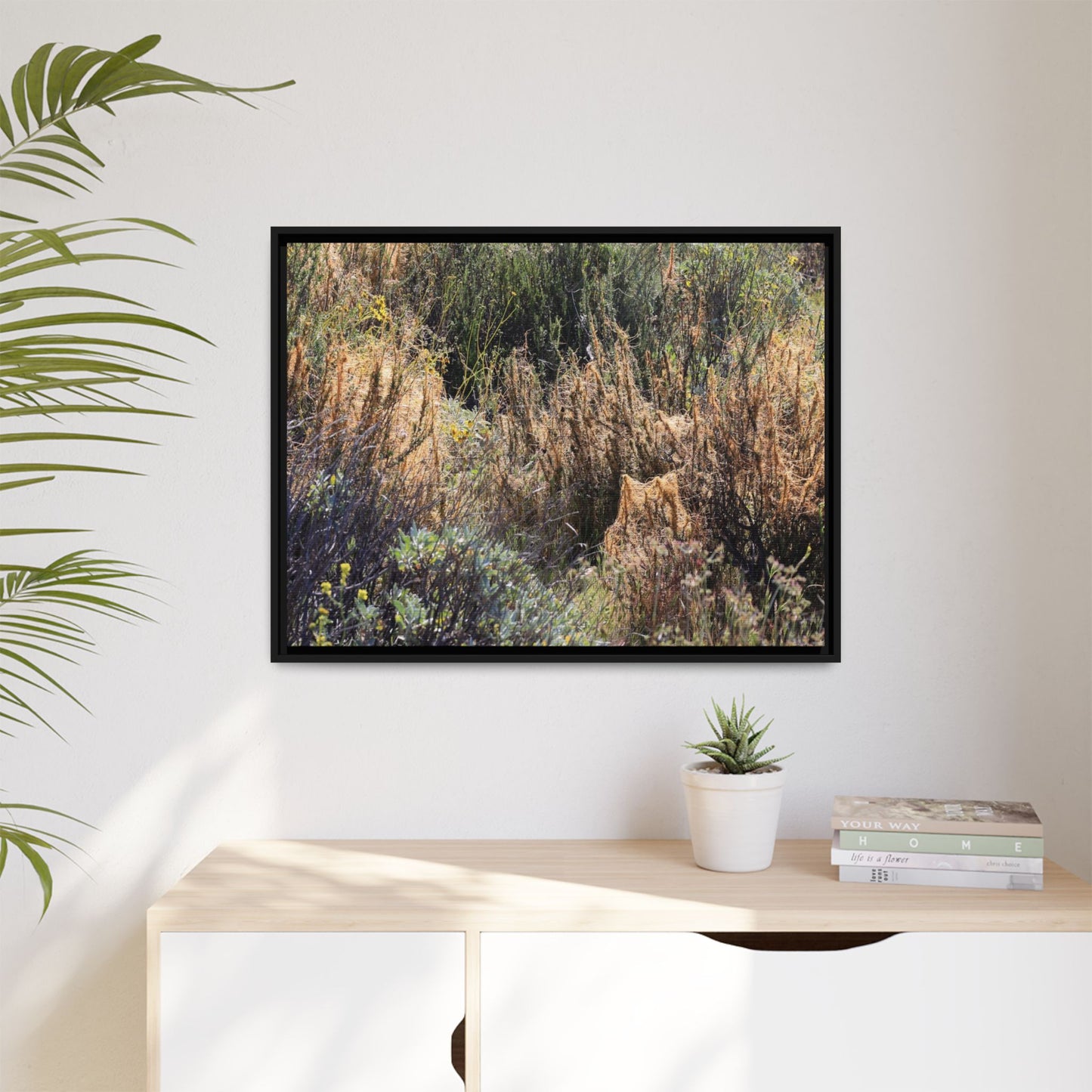 Drought-Stricken Landscape - Unique Stretched Canvas Wall Art - Art By Earth