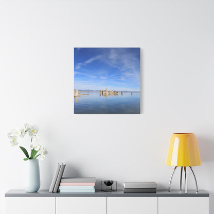 Stillness Reflected - Unique Frameless Canvas Wall Art