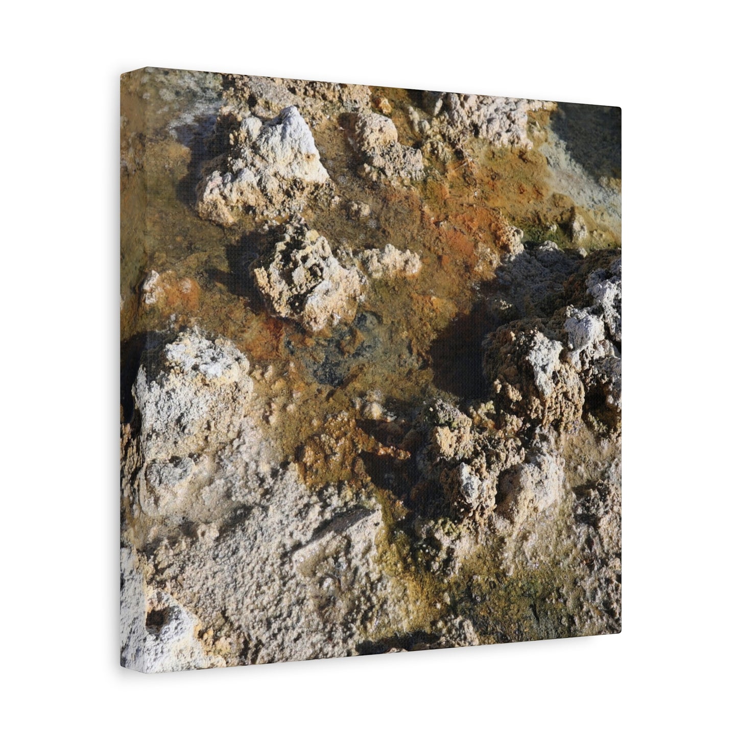 Mineral Landscape - Unique Frameless Canvas Wall Art