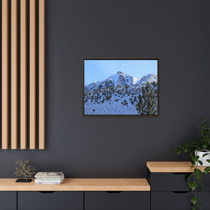 Snow's Embrace - Unique Stretched Canvas Wall Art