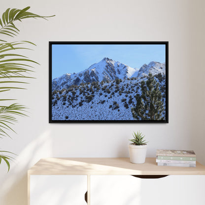 Snow's Embrace - Unique Stretched Canvas Wall Art