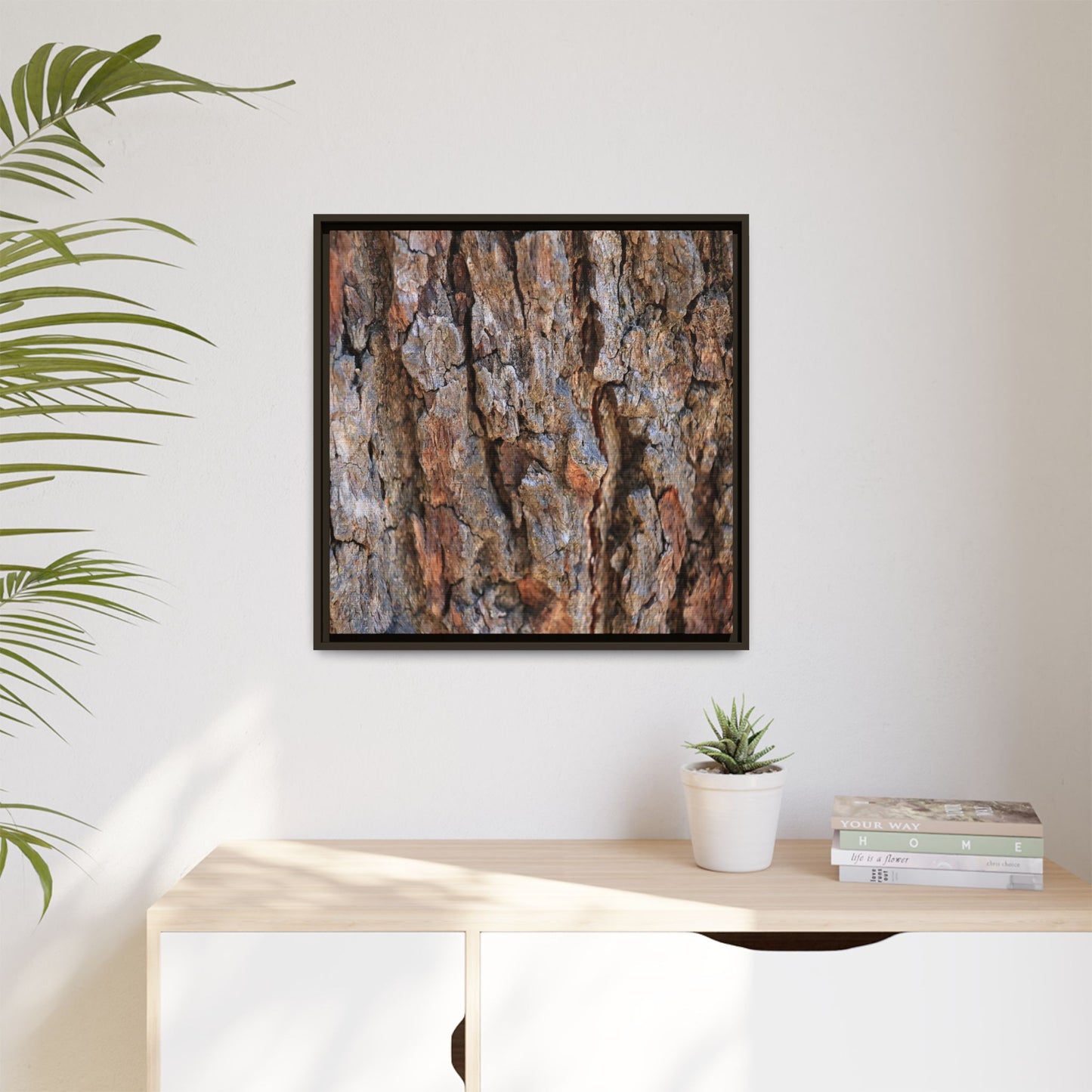 Craggy Textures - Unique Stretched Canvas Wall Art - Art By Earth