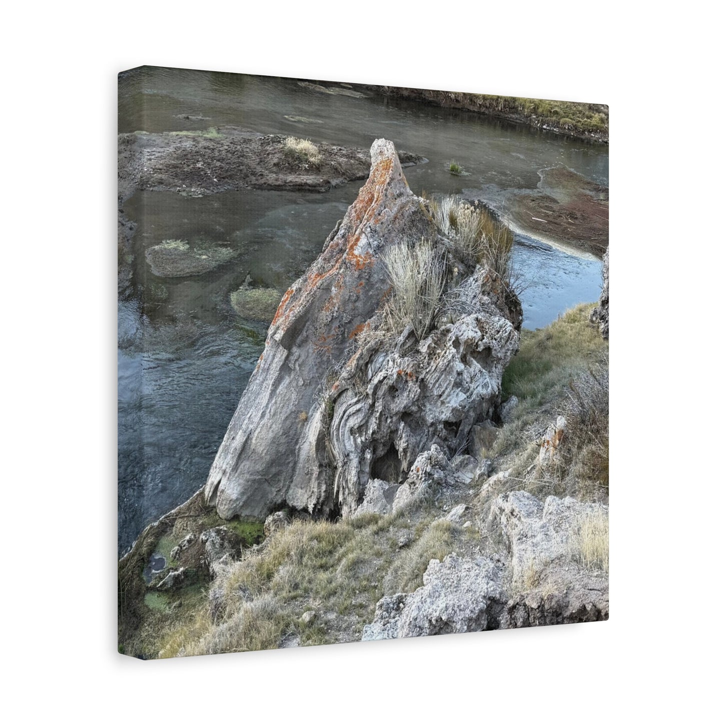 River's Edge - Unique Frameless Canvas Wall Art