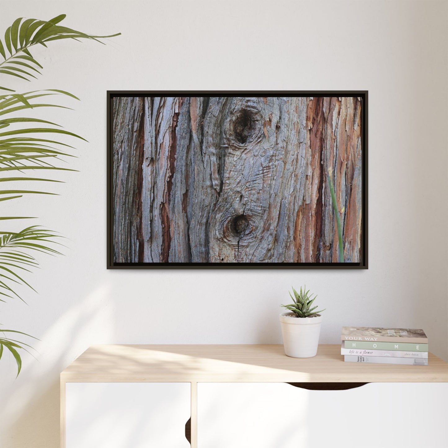 Knotty Nature - Unique Stretched Canvas Wall Art - Art By Earth