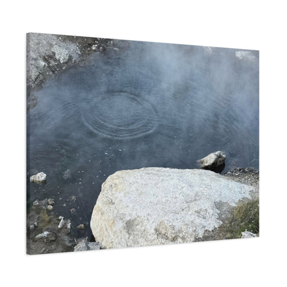 Echoes of Stone and Mist - Unique Frameless Canvas Wall Art
