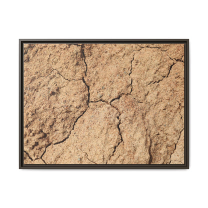 Parched Land - Unique Stretched Canvas Wall Art - Art By Earth