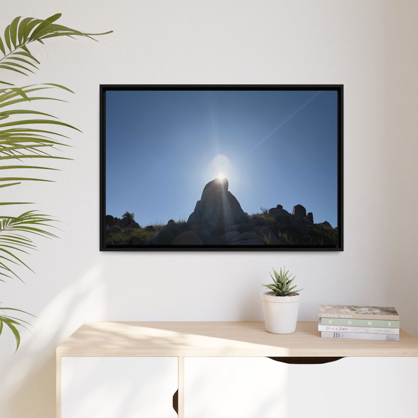 Sunburst - Unique Stretched Canvas Wall Art - Art By Earth