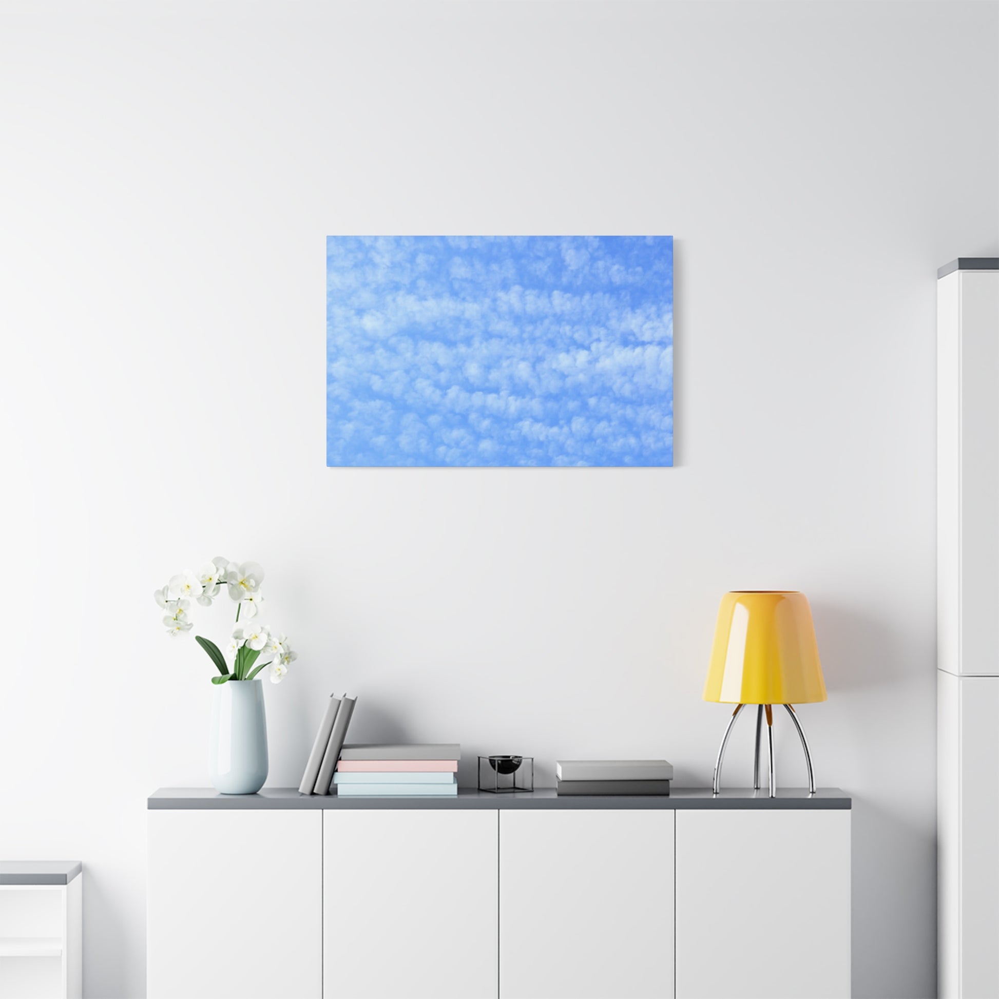 Clouded Reverie - Unique Frameless Canvas Wall Art - Art By Earth