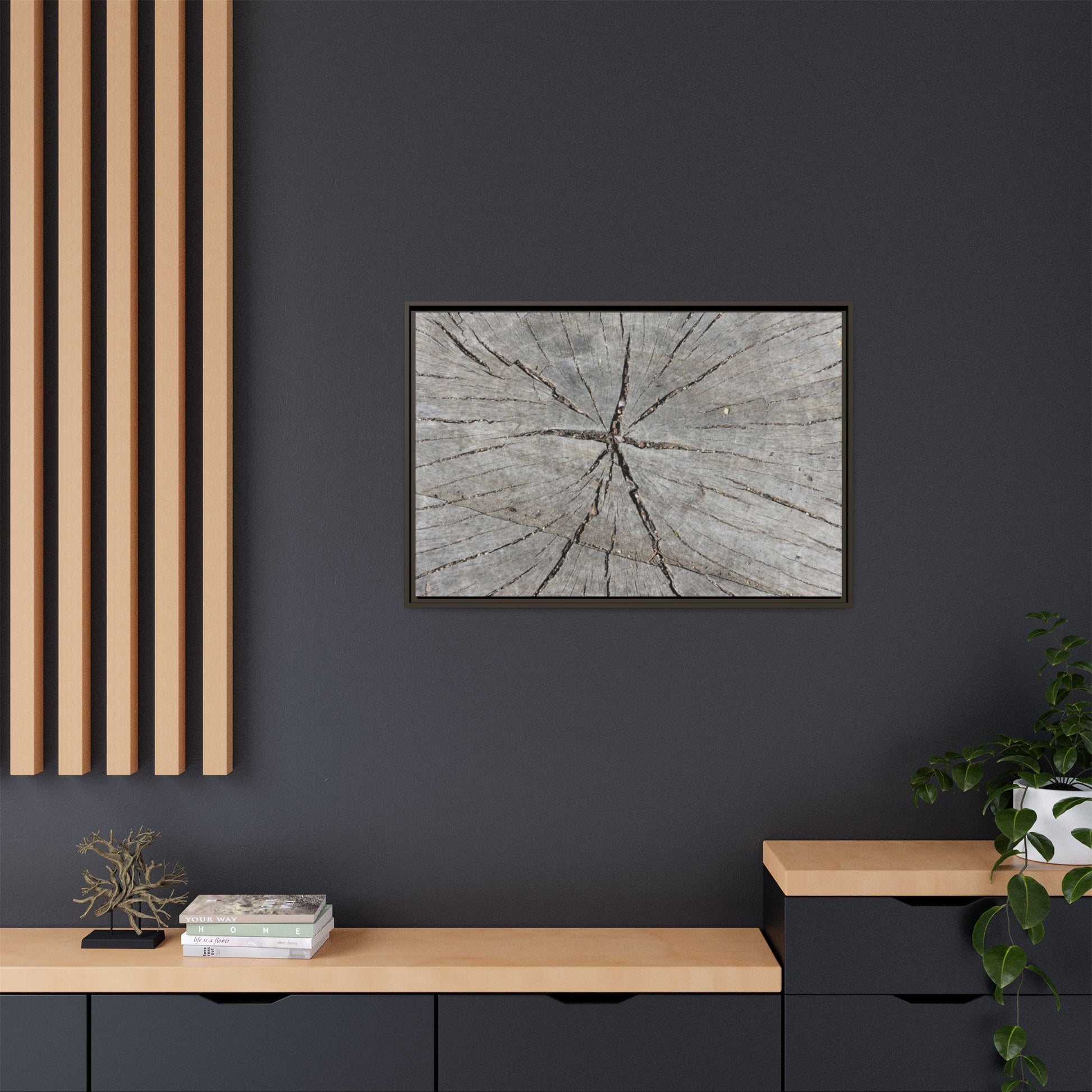 Fractured Memories - Unique Stretched Canvas Wall Art - Art By Earth