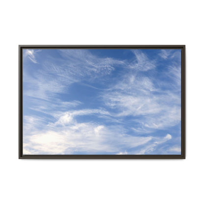 Ethereal Blue Tapestry - Unique Stretched Canvas Wall Art - Art By Earth