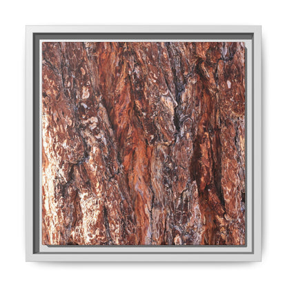 Wooden Mosaic - Unique Stretched Canvas Wall Art