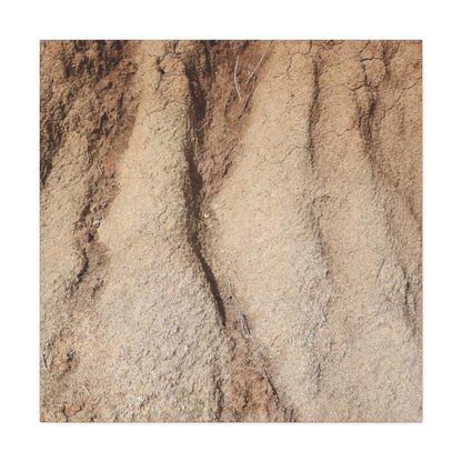 Weathered Earth - Unique Frameless Canvas Wall Art - Art By Earth