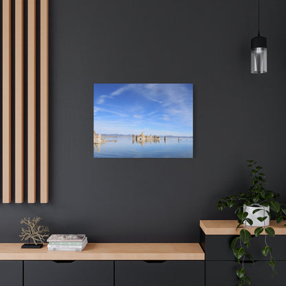 Stillness Reflected - Unique Frameless Canvas Wall Art