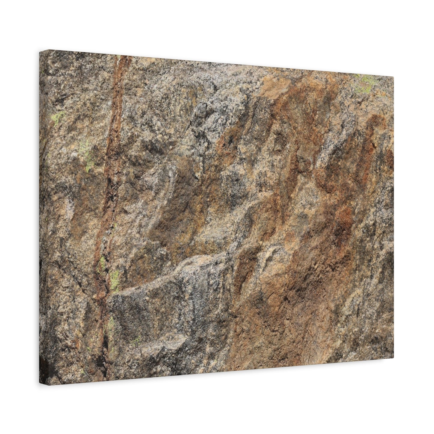 Erosion's Palette - Unique Frameless Canvas Wall Art - Art By Earth