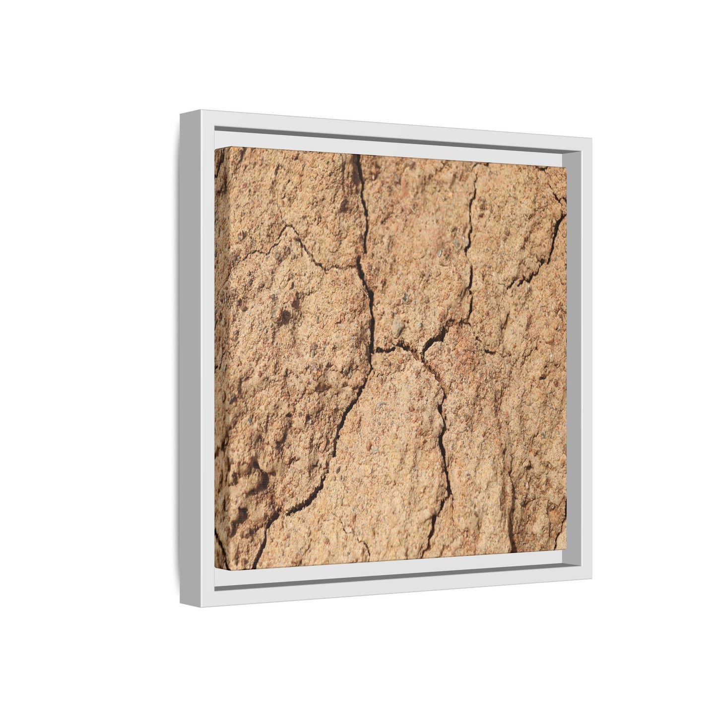 Parched Land - Unique Stretched Canvas Wall Art - Art By Earth