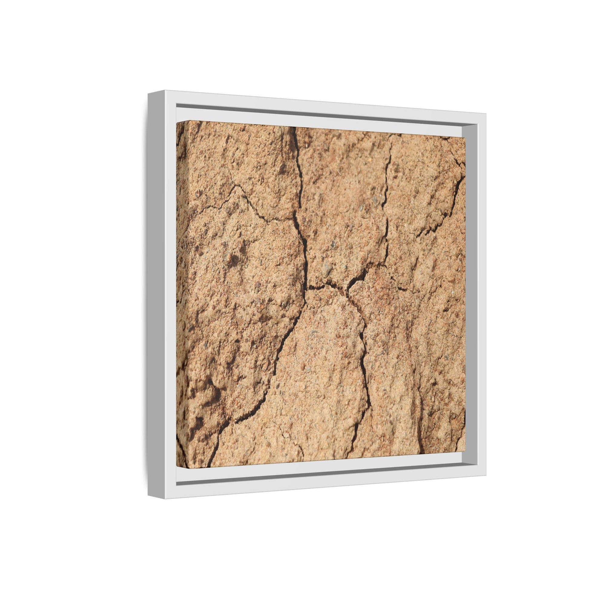 Parched Land - Unique Stretched Canvas Wall Art - Art By Earth