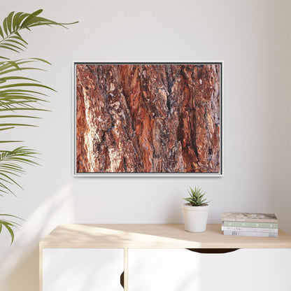 Wooden Mosaic - Unique Stretched Canvas Wall Art