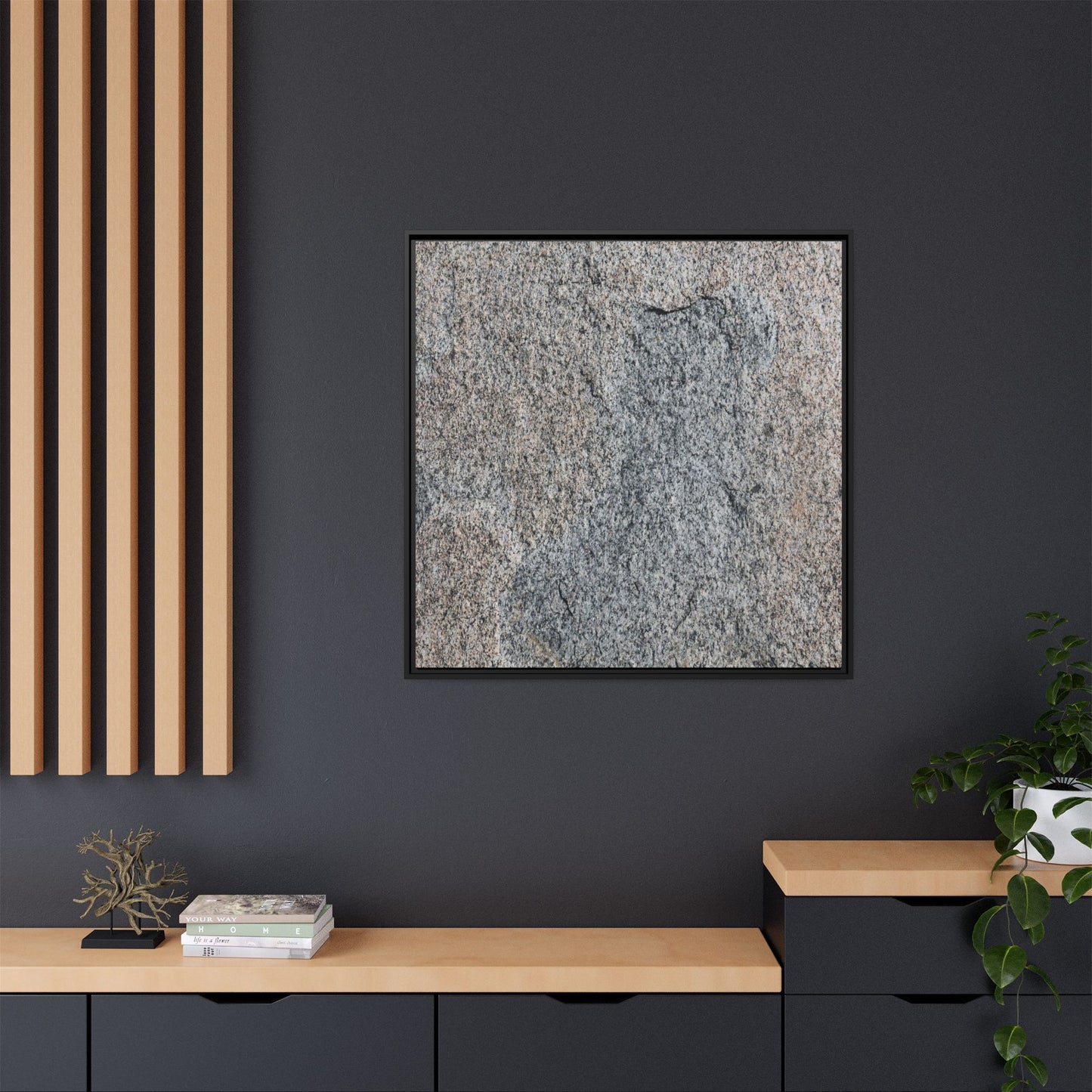 Stone Symphony - Unique Stretched Canvas Wall Art - Art By Earth