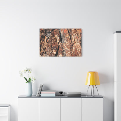 Russet Echoes - Unique Frameless Canvas Wall Art