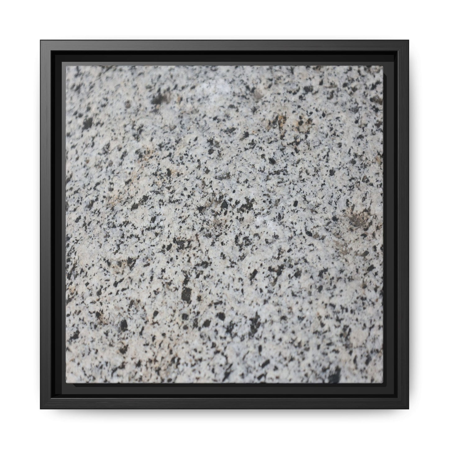 Monochrome Mosaic - Unique Stretched Canvas Wall Art - Art By Earth