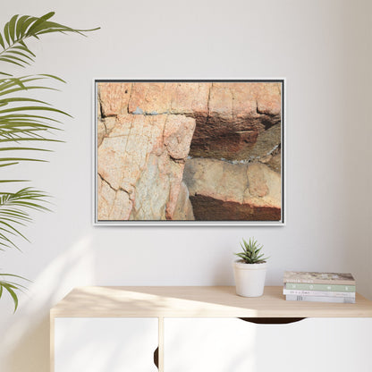 Fractured Stone - Unique Stretched Canvas Wall Art - Art By Earth