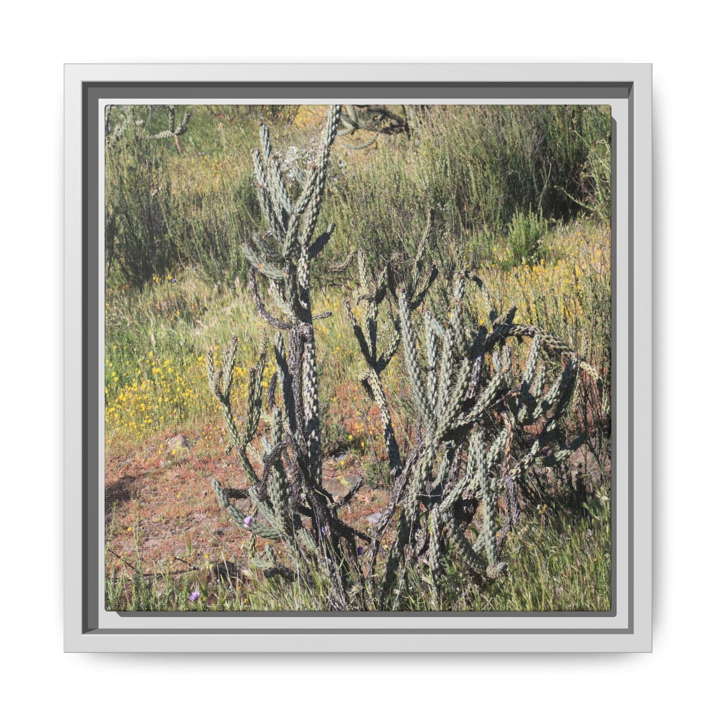 Wildflower Meadow - Unique Stretched Canvas Wall Art - Art By Earth