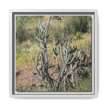 Wildflower Meadow - Unique Stretched Canvas Wall Art - Art By Earth